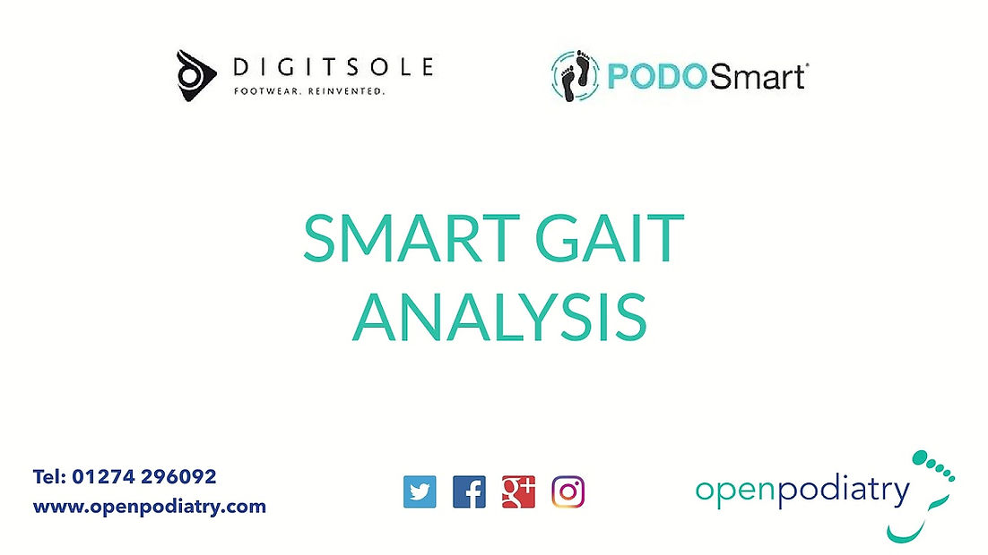 PODOSmart Digitsole Pro Smart Gait Analysis at Open Podiatry